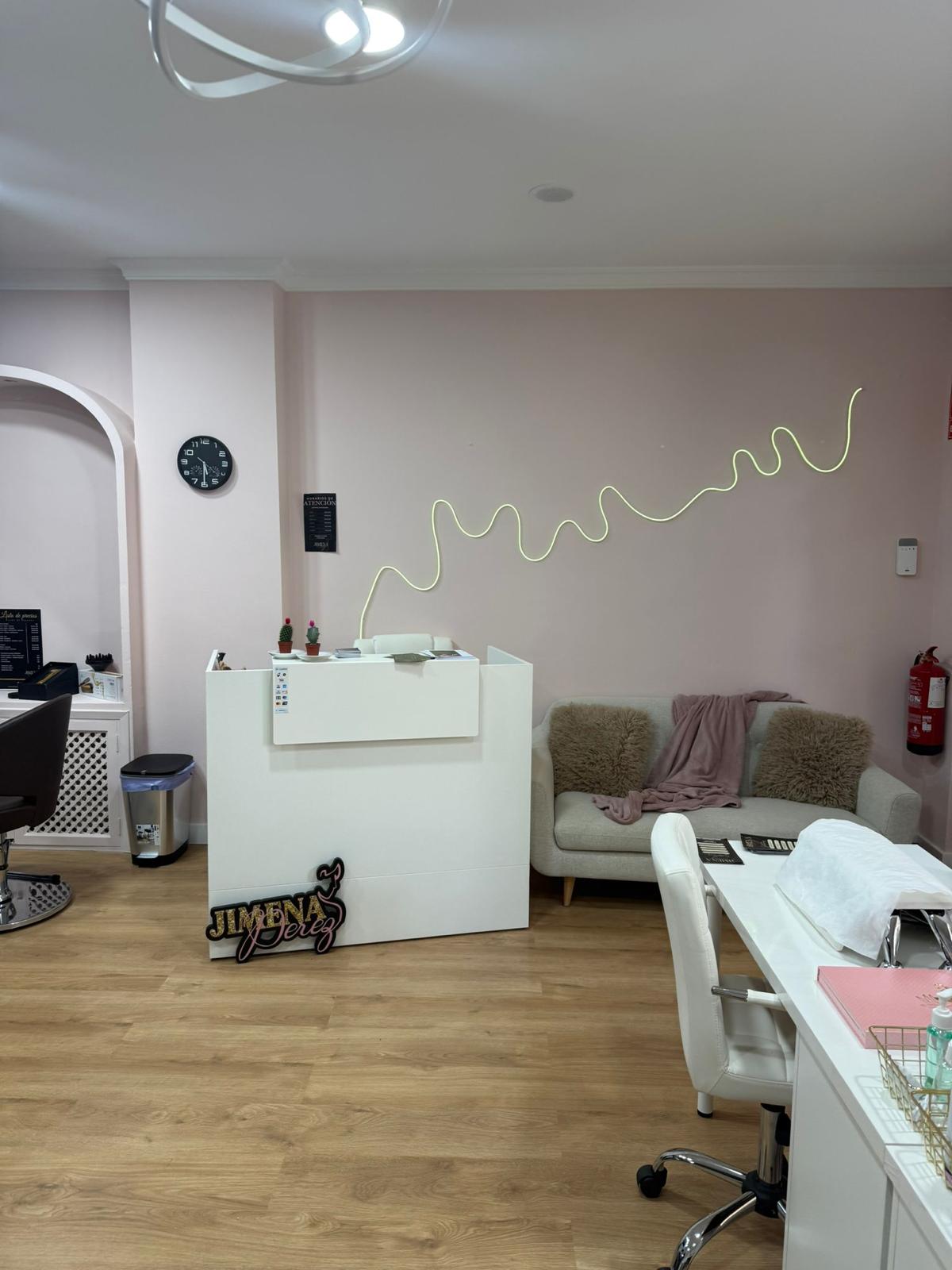 Interior detalle salón